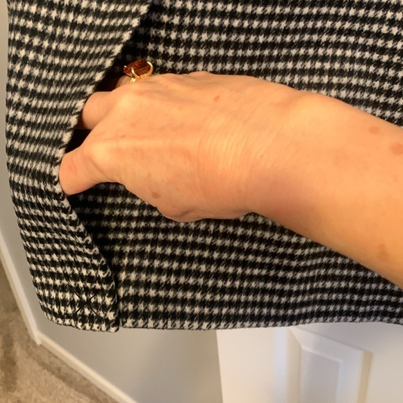 ASOS Houndtooth Winter Coat - Picture 6 of 7